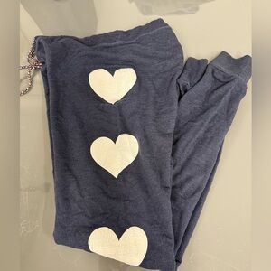 Sundry Anthropologie heart sweatpants joggers Size 3 (L)